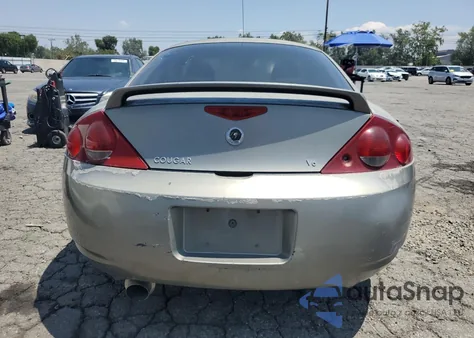 1999 Mercury Cougar V6 из США, поврежденный, VIN 1ZWFT61L7X5652018